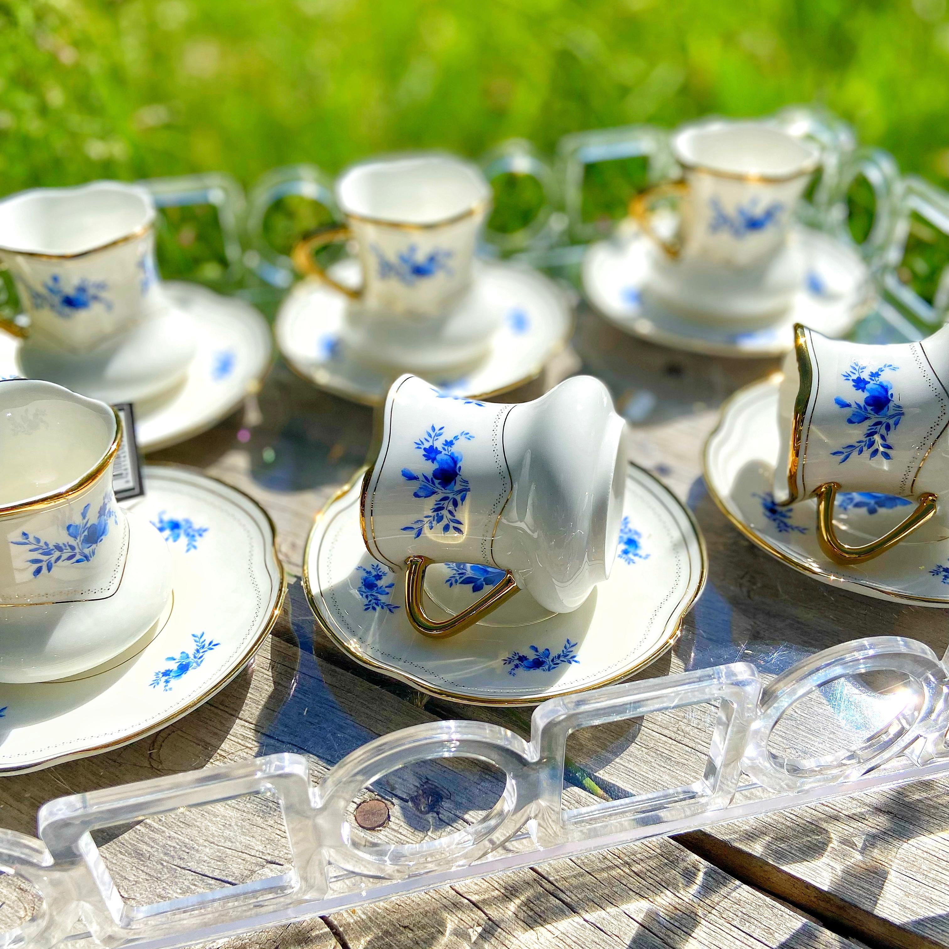 Jasmin 6 Kişilik Kahve Fincanı Takımı - 90 ml