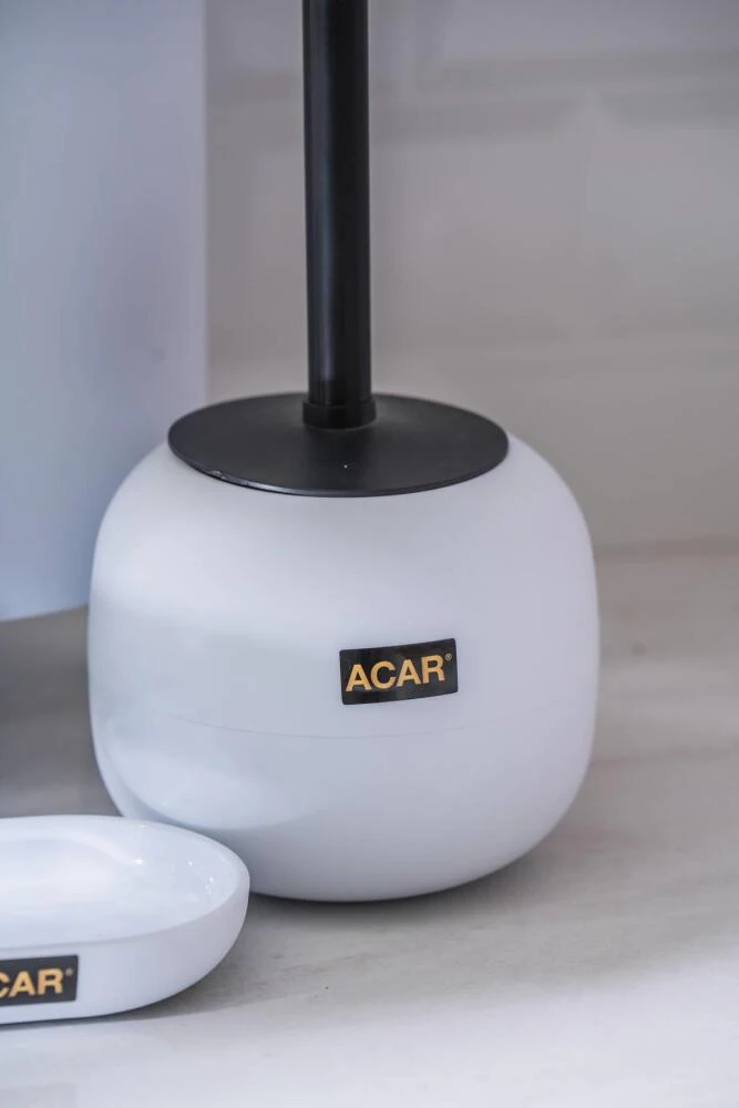 Astoria Akrilik 5 Parça Banyo Seti - Beyaz