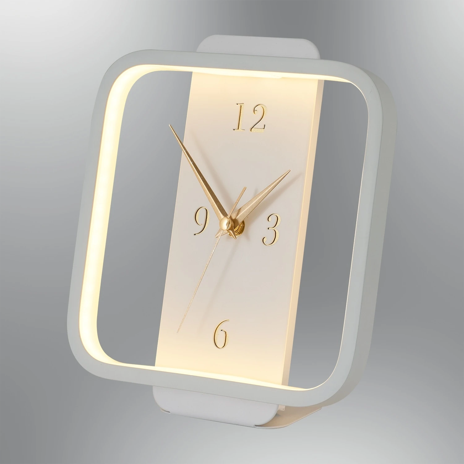 Özcan Aydınlatma Masa Üstü Kare Led Saat