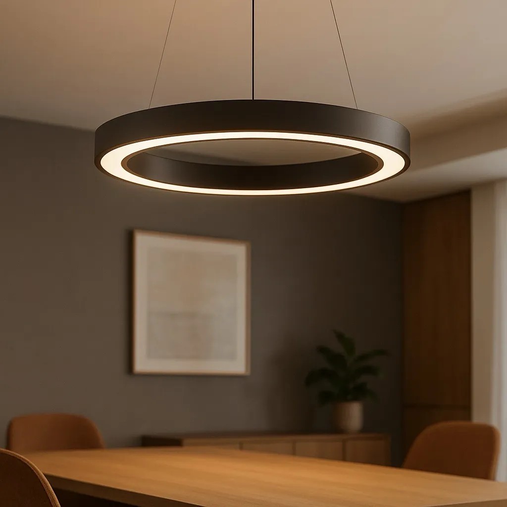 Modesco Uppsala Yuvarlak 90 cm Lineer Led Armatür