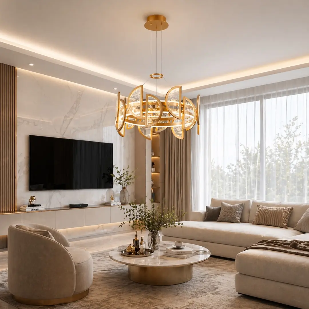 Özcan Aydınlatma 60 Lık Alabaster Led Avize