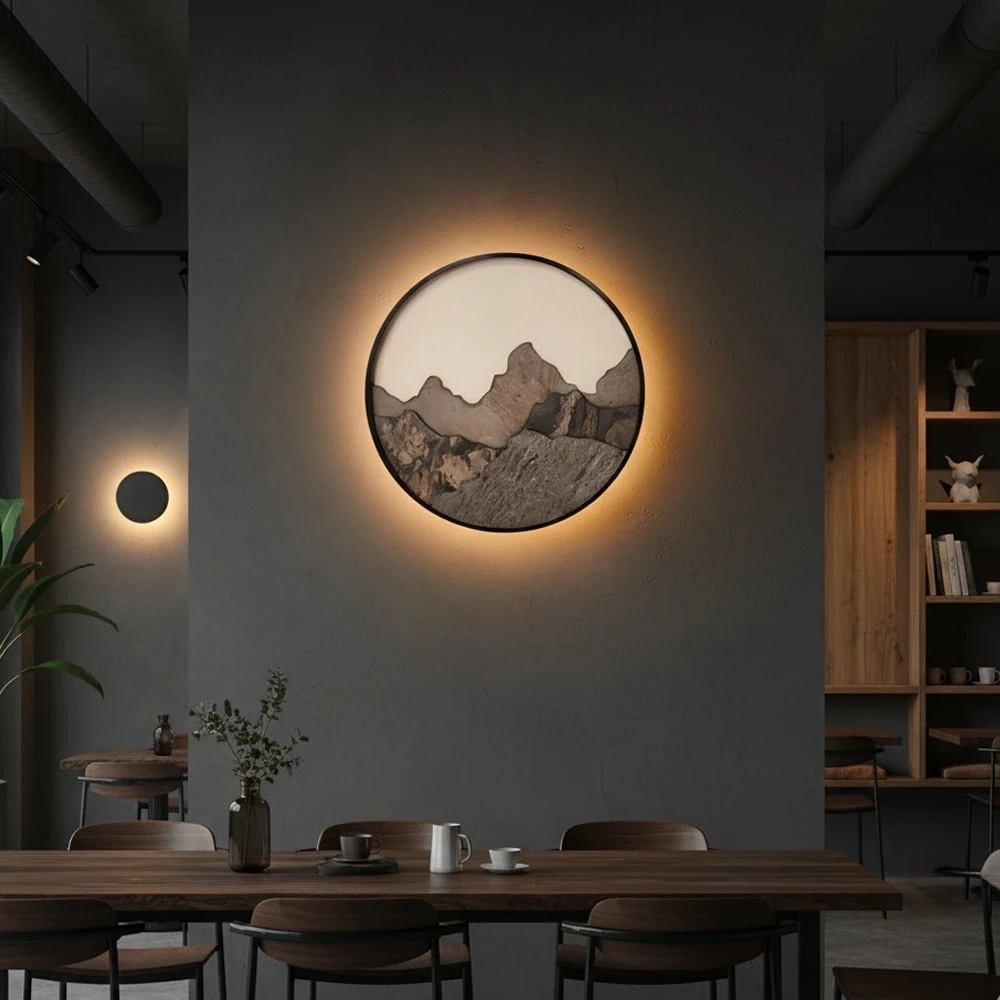 Özcan Aydınlatma Dekoratif 60 Cm Ledli Duvar Tablo 1450-09