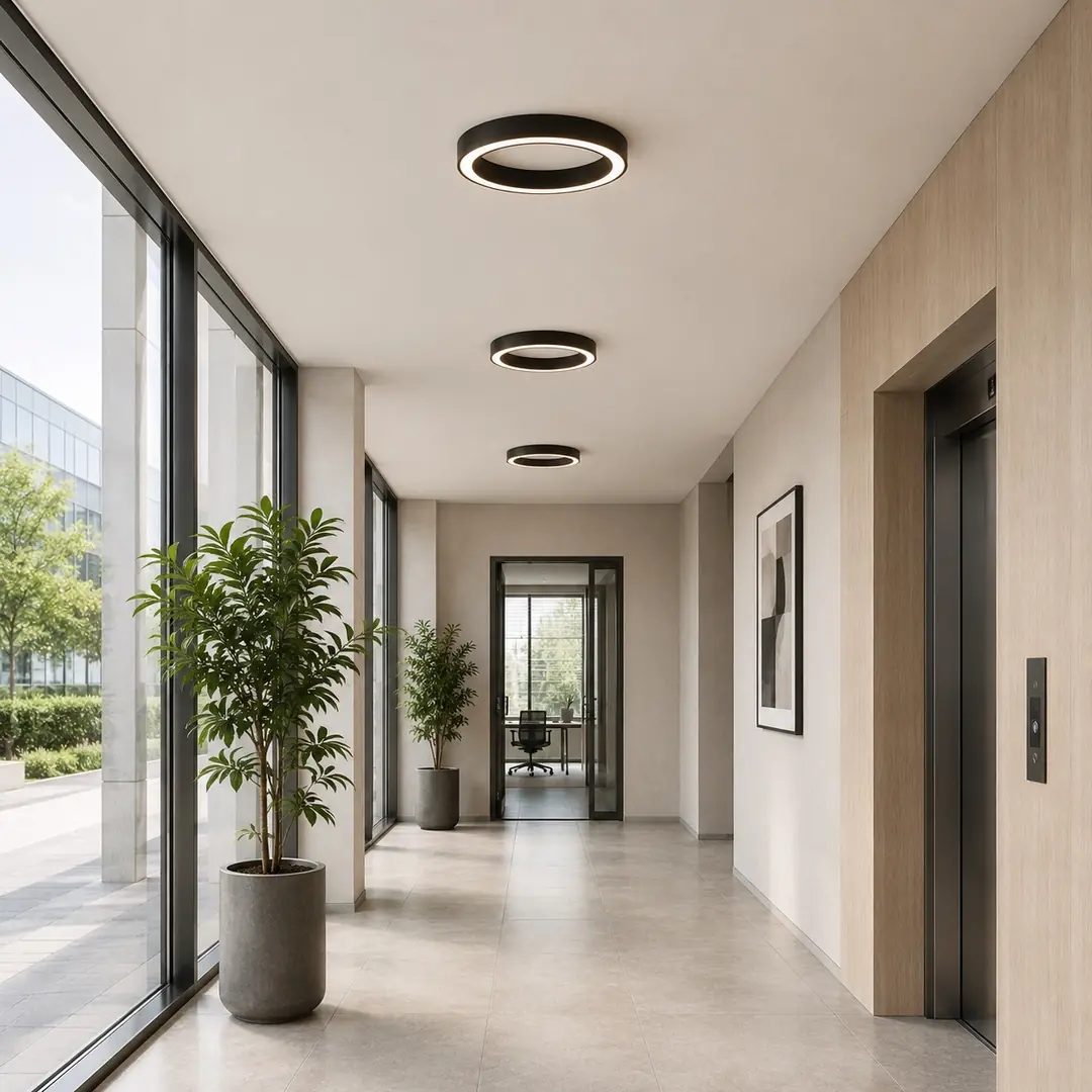 Modesco Uppsala Yuvarlak 60 cm Lineer Led Armatür