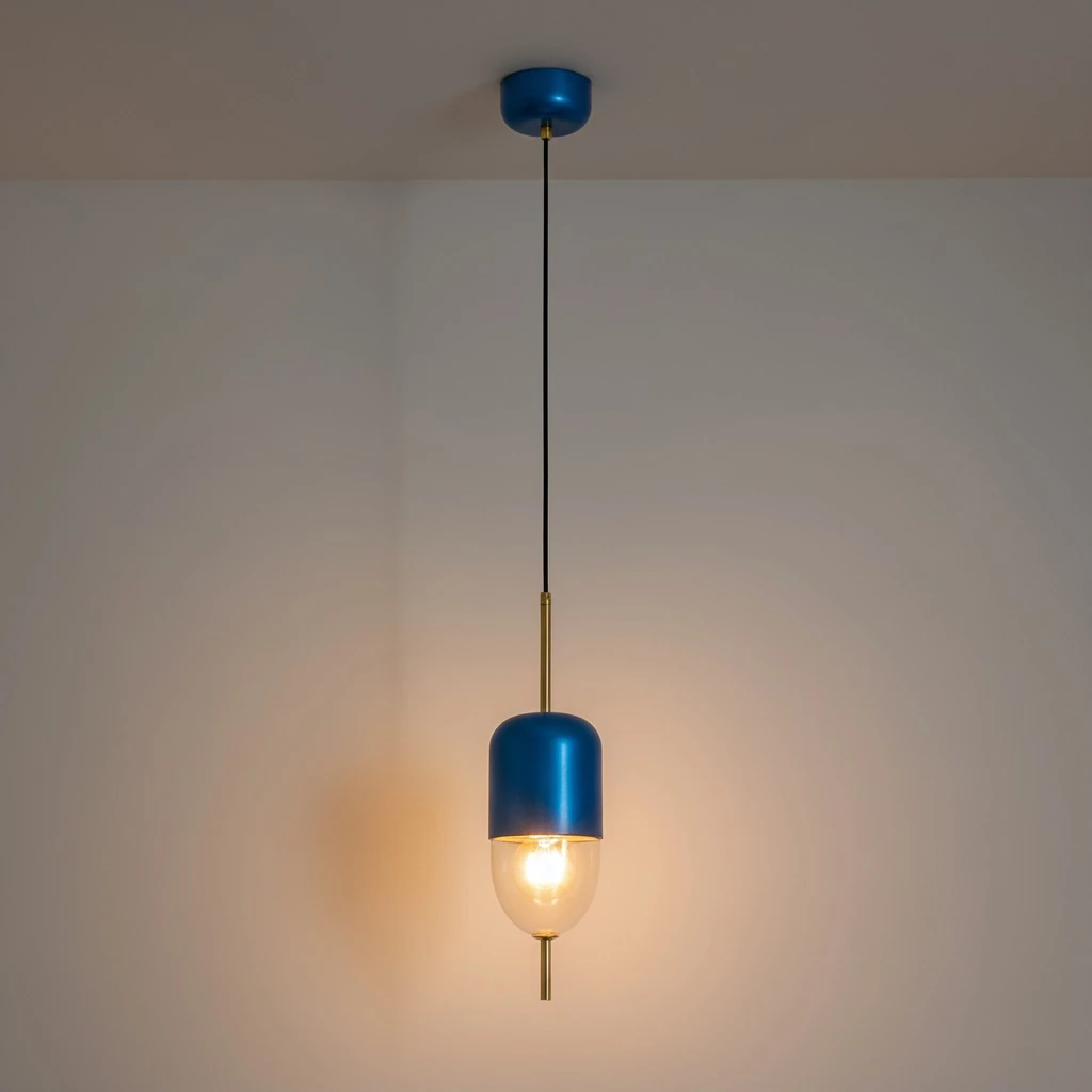 Özcan Aydınlatma 5681C-1A Tekli Dekoratif Led Sarkıt Avize