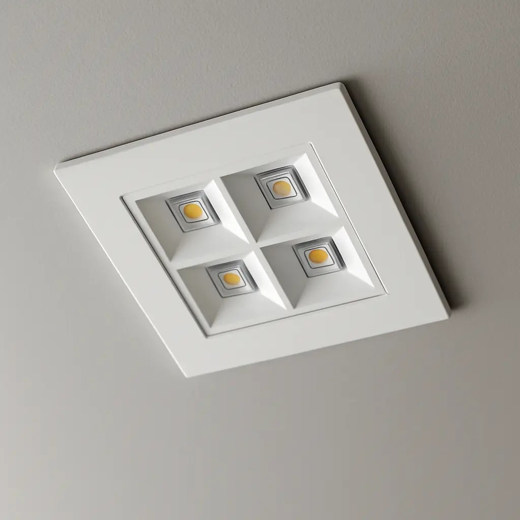 Modesco Aden Kare Sıva Altı Led Spot - Beyaz