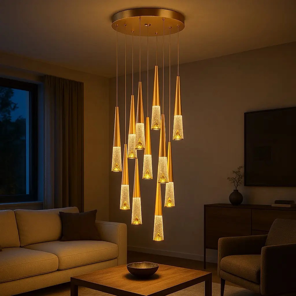 Özcan Aydınlatma 2816-11A 11'li Dekoratif Led Avize