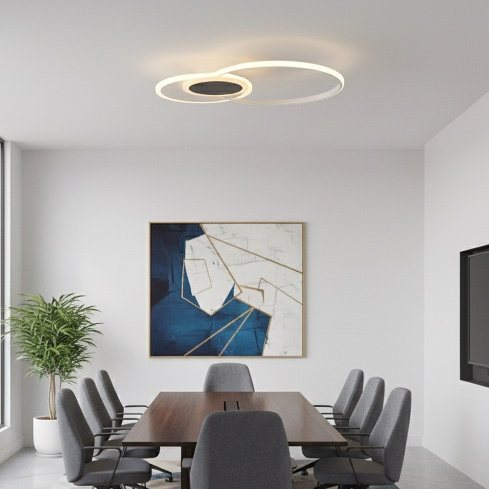 Özcan Aydınlatma 4157-6 Led Plafonyer - 3 Renk Kumandalı - Beyaz