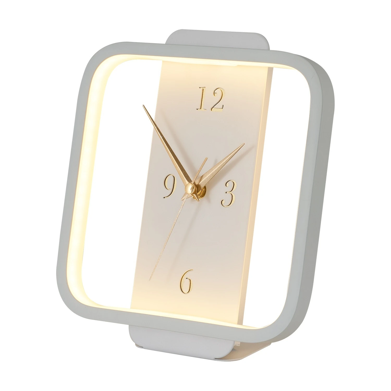 Özcan Aydınlatma Masa Üstü Kare Led Saat