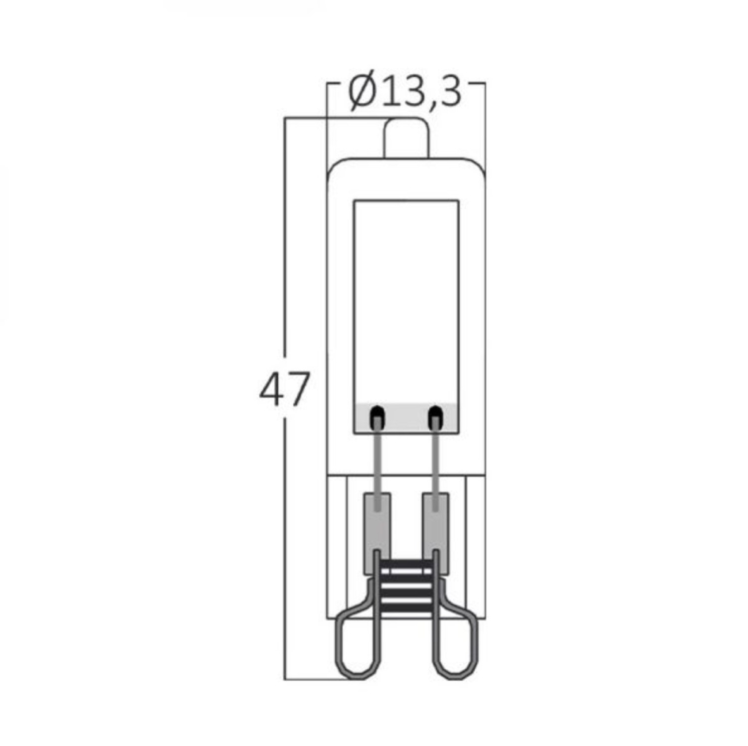 Braytron 2W G9 Kapsül Led Ampül 6500K