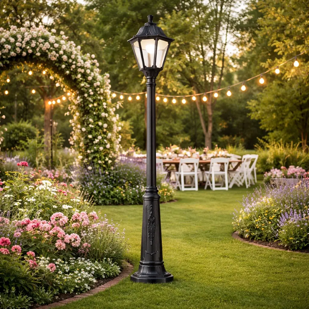 Fumagalli Artu-Noemi Siyah Led Bahçe Direk - 200 Cm