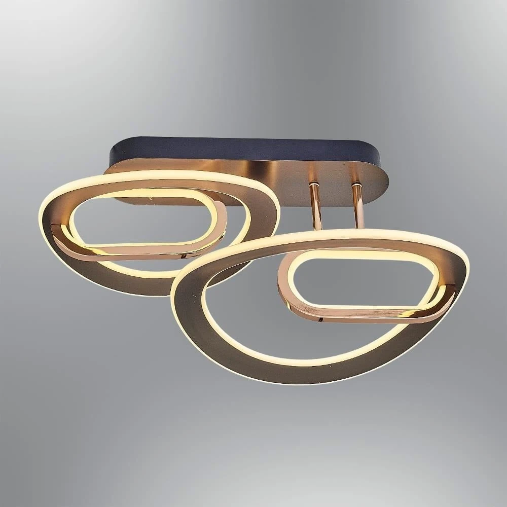 Özcan 2'li Supaza Small LED Plafonyer