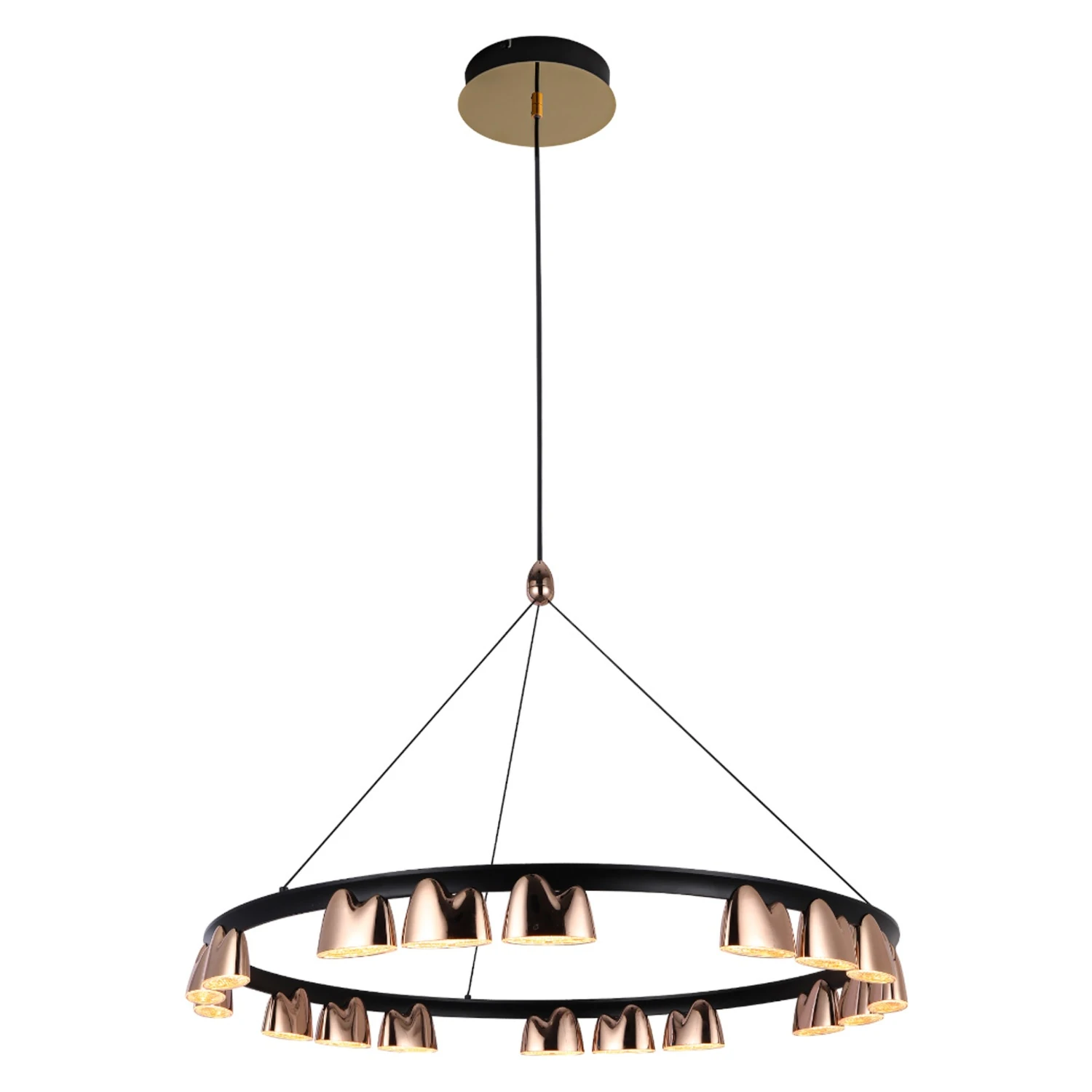 80 Cm Cog Dekoratif Led Avize