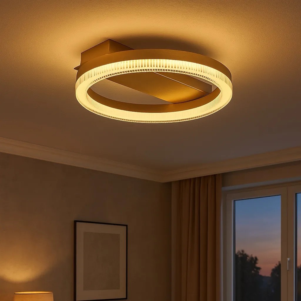 Özcan Aydınlatma 2717-1 Dekoratif Led Plafonyer Avize