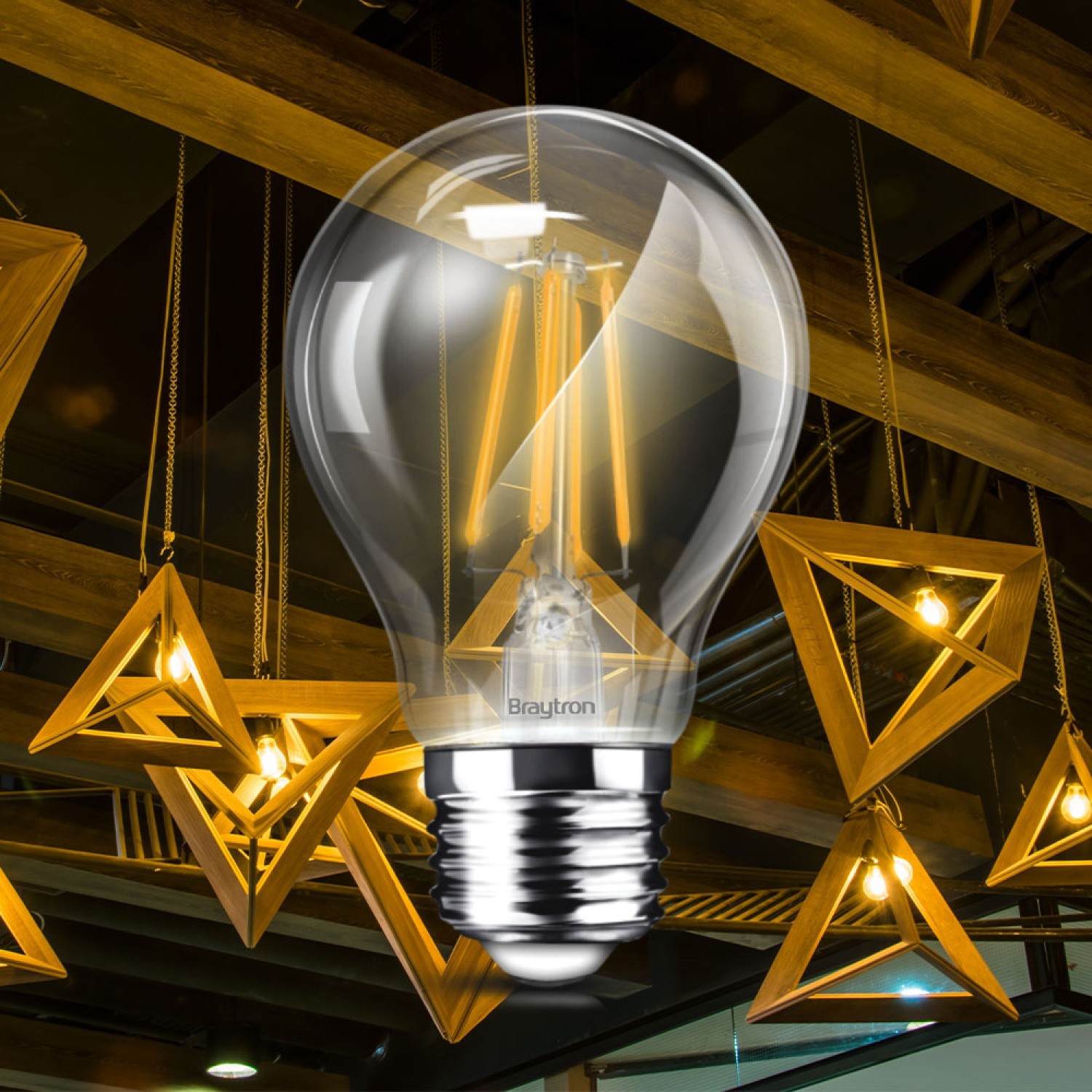 Braytron 7W A60 E27 3000K Led Ampül