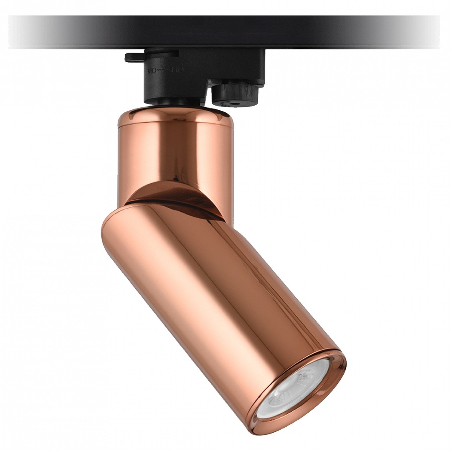 Modesco Tangalle Monofaze Soketli Yuvarlak Ray Spot - Rose Gold