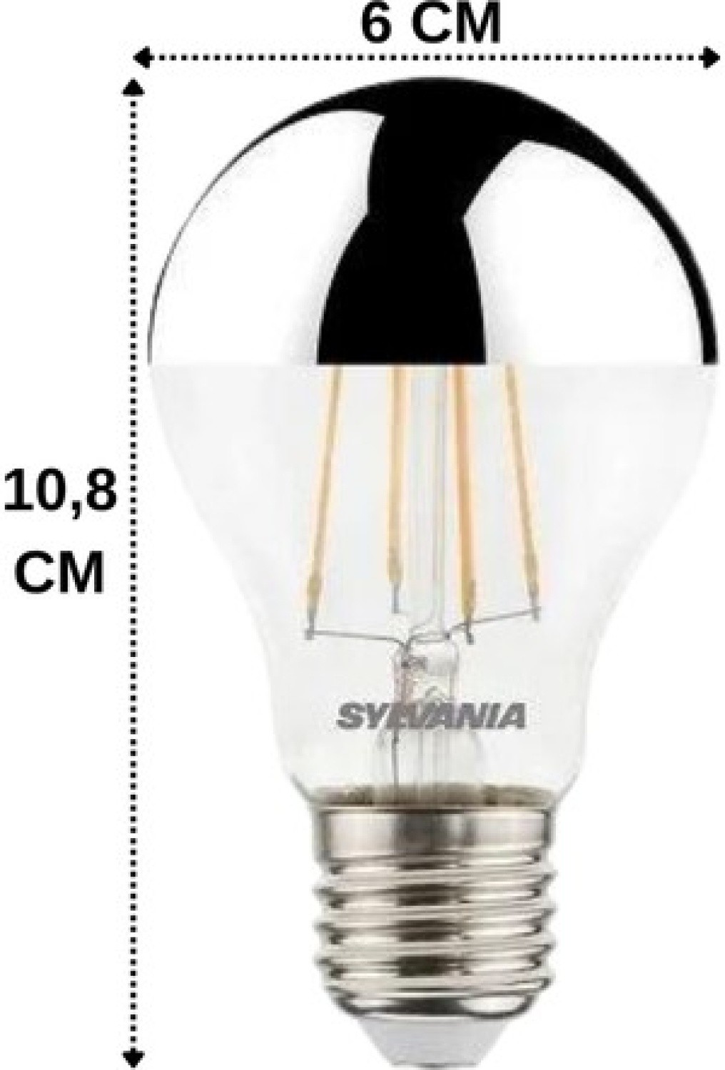 Sylvania 4,5W Toledo Retro Aynalı E27 Led Ampül
