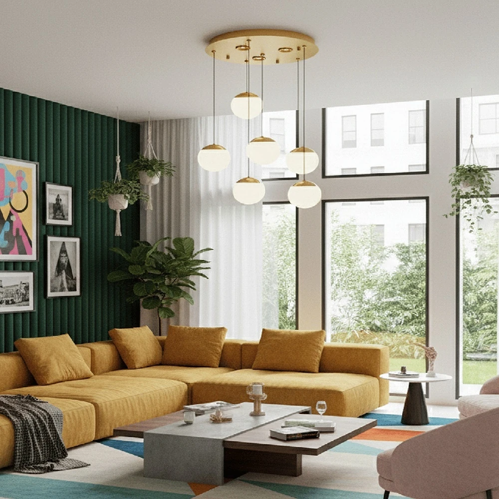 Özcan Aydınlatma 6'lı Filime Led Avize 4130-6A