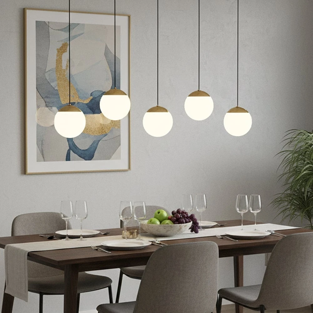 Özcan Aydınlatma 5'Li Sıralı Filime Led Avize 4130-5AS