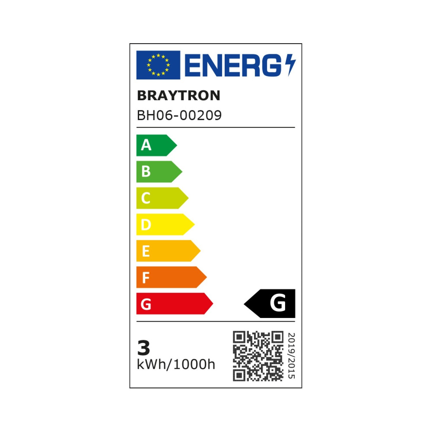 Braytron Mini 3W Sıva Altı Led Spot 3 Kapaklı 3000K