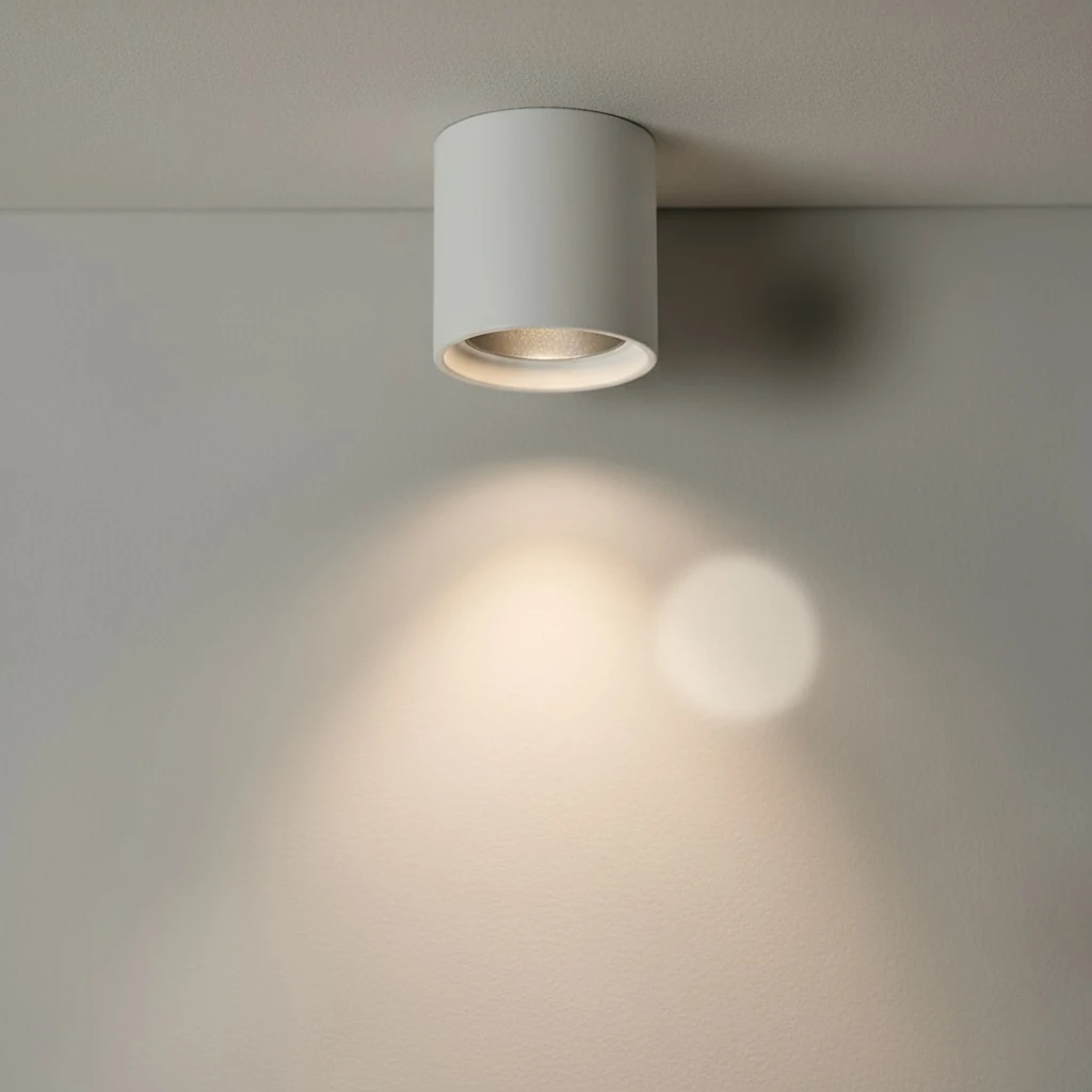 Braytron Beta Beyaz Sıva Üstü Yuvarlak Spot