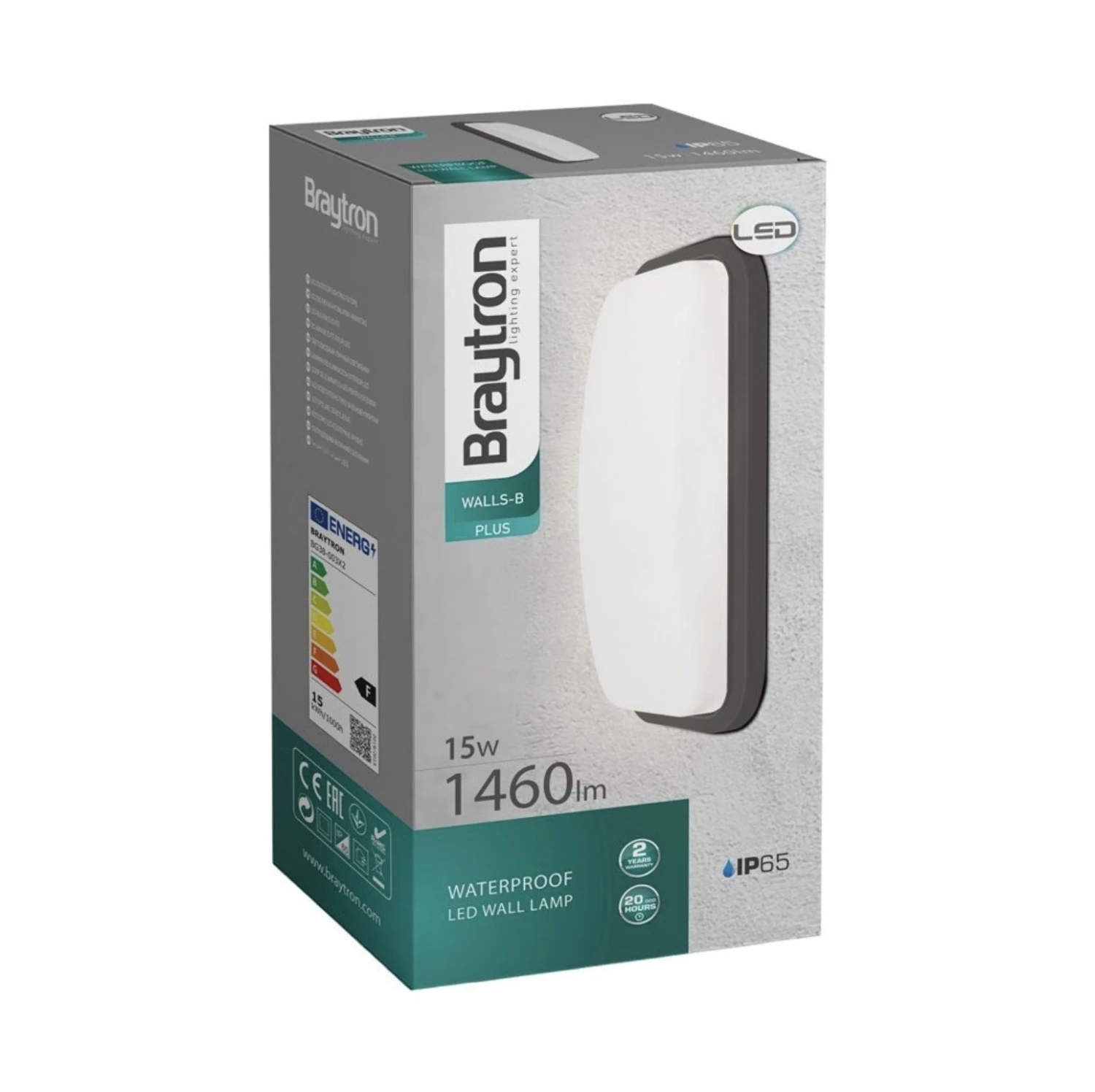 Braytron 15W Walls-B-ELP Led Duvar Aplik