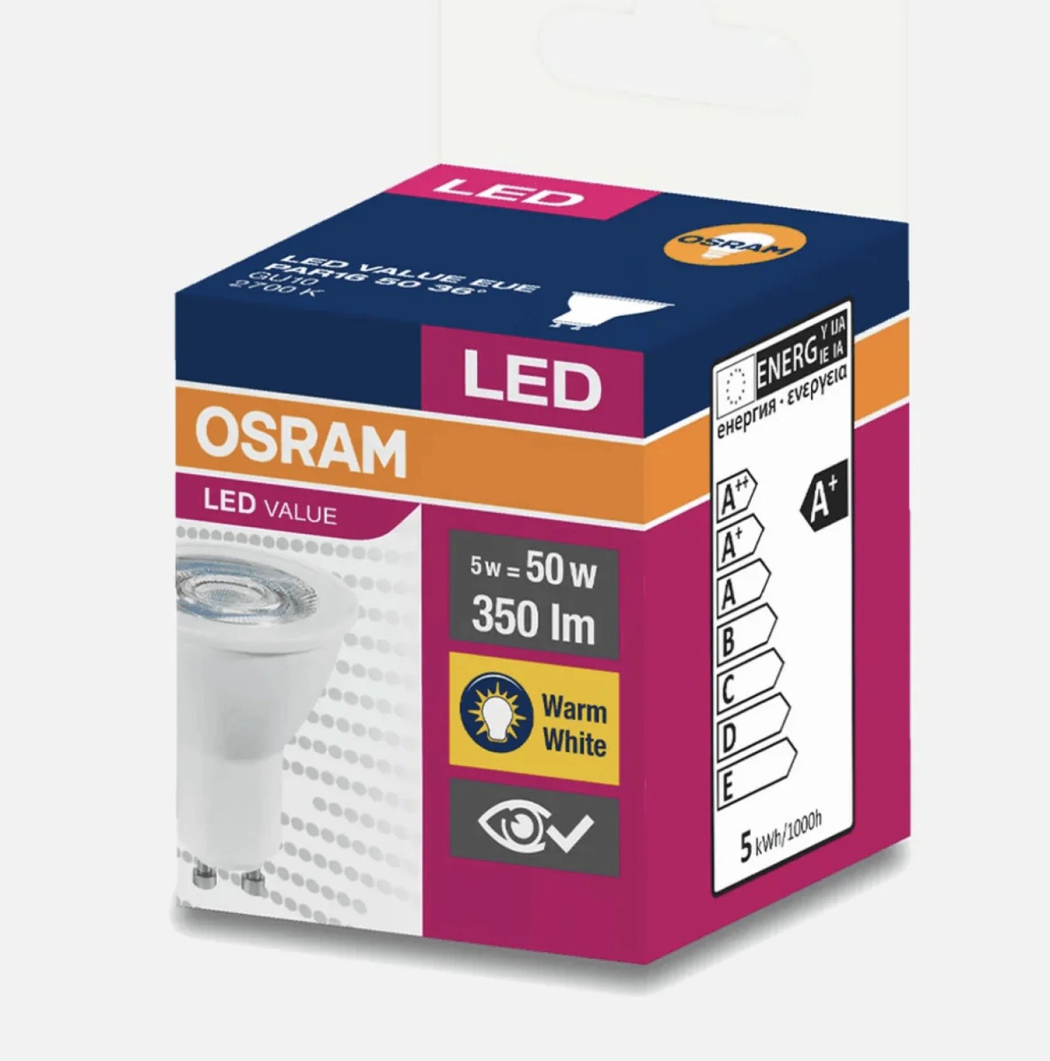 Osram 5W GU10 MR16 4000K Led Ampül