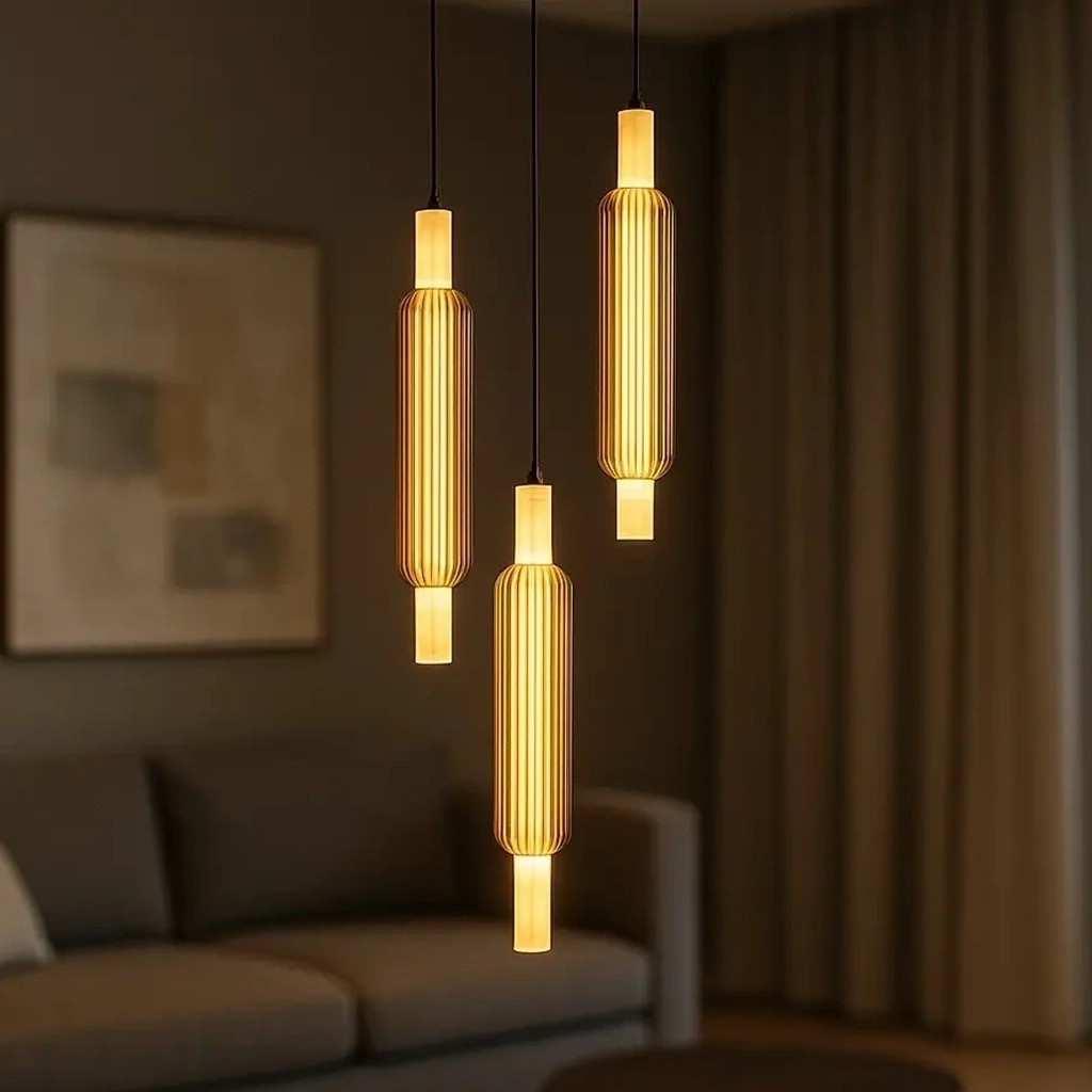 Özcan Aydınlatma 4117-3A 3'lü Dekoratif Led Avize