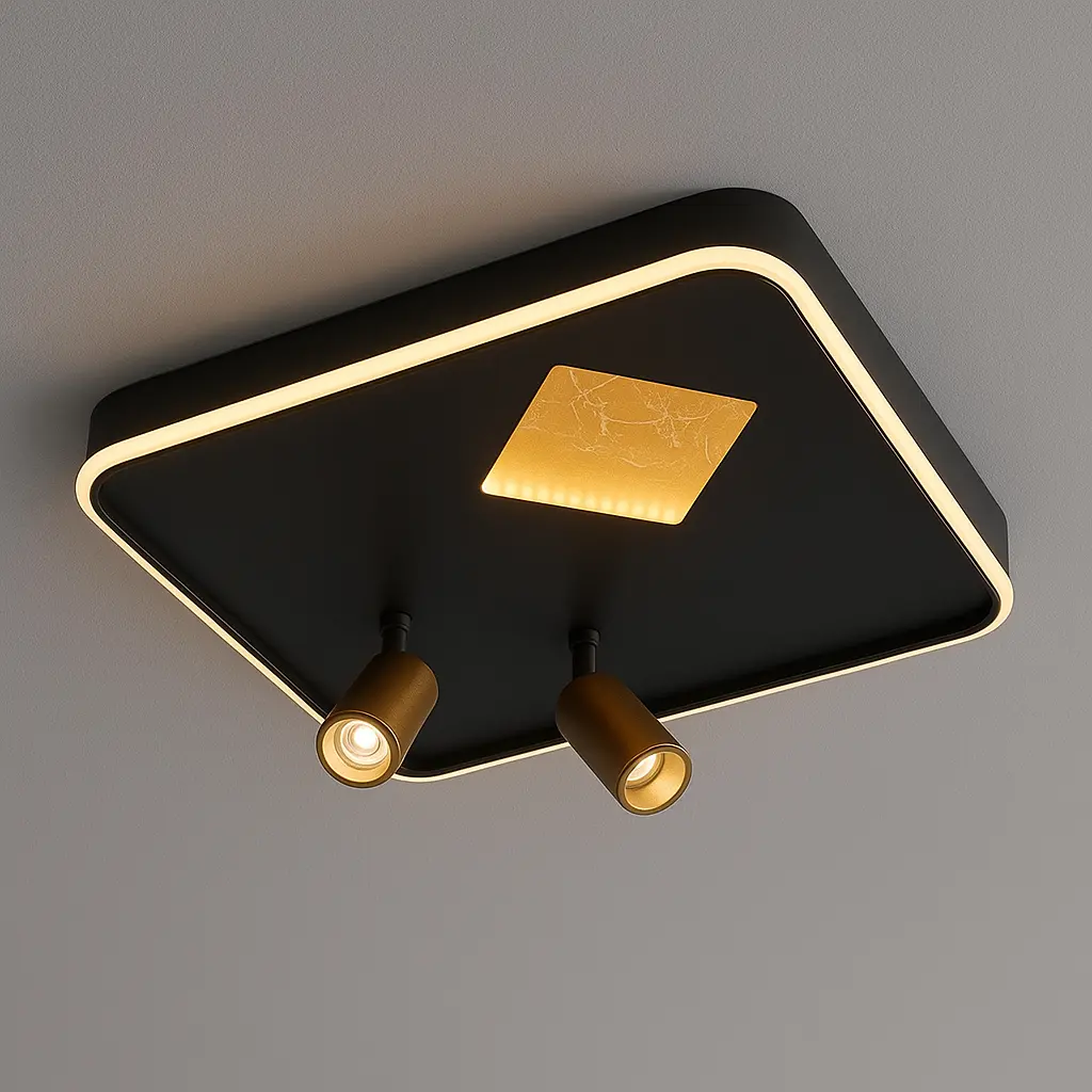 Özcan Aydınlatma 4157-9 Kare Led Plafonyer - Spot Lamba