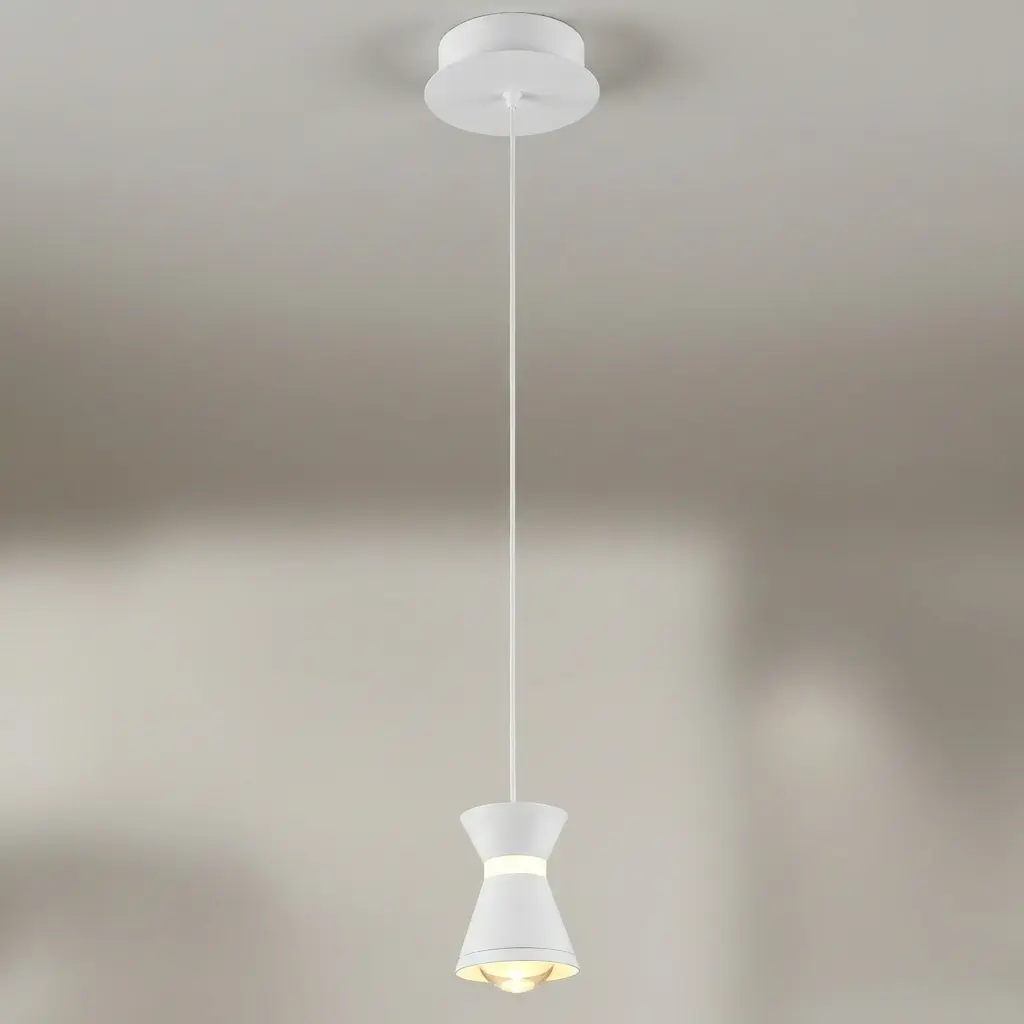 Özcan Aydınlatma Minton Dekoratif Led Sarkıt - Beyaz