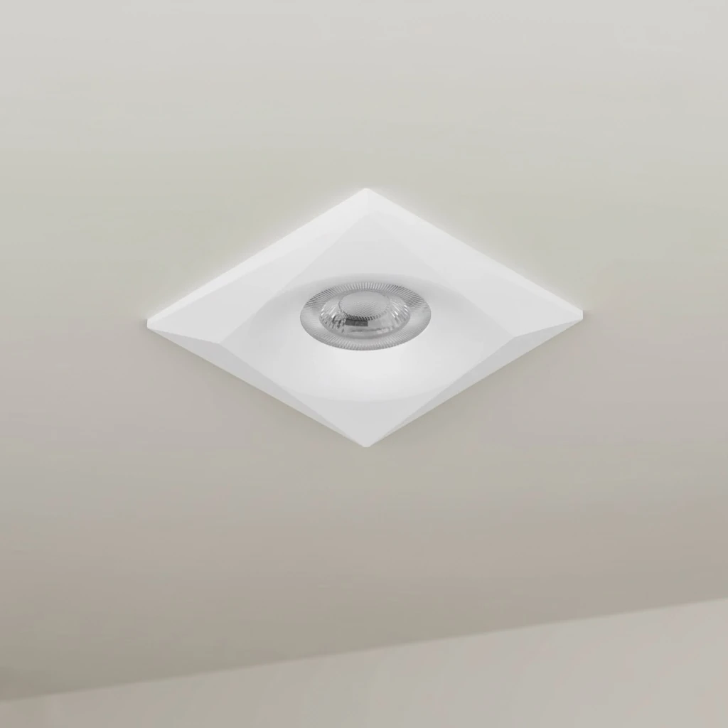 Modesco Nitra Kare Modern Sıva Altı Sabit Spot