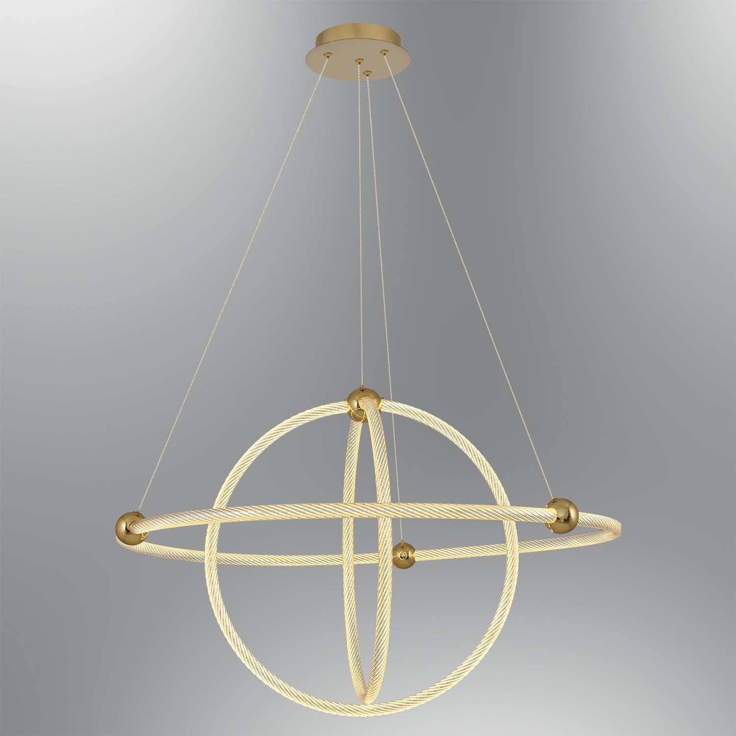Özcan Aydınlatma 5702-80 Yuvarlak 80 cm Led Sarkıt Avize