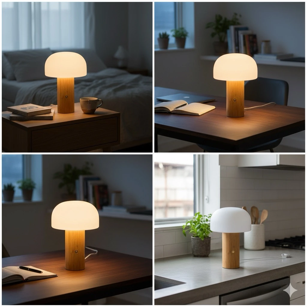 Modesco Dubbo Dokunmatik Led Masa Lambası