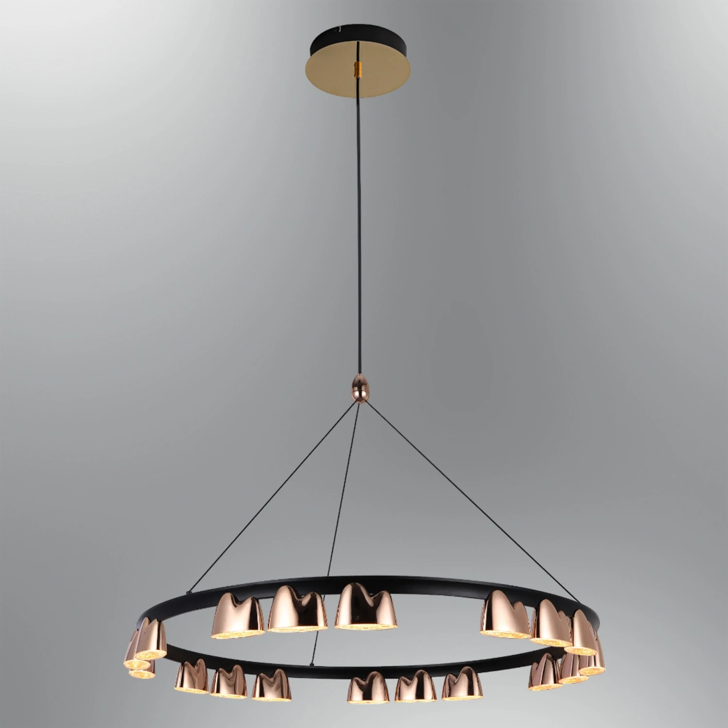 80 Cm Cog Dekoratif Led Avize