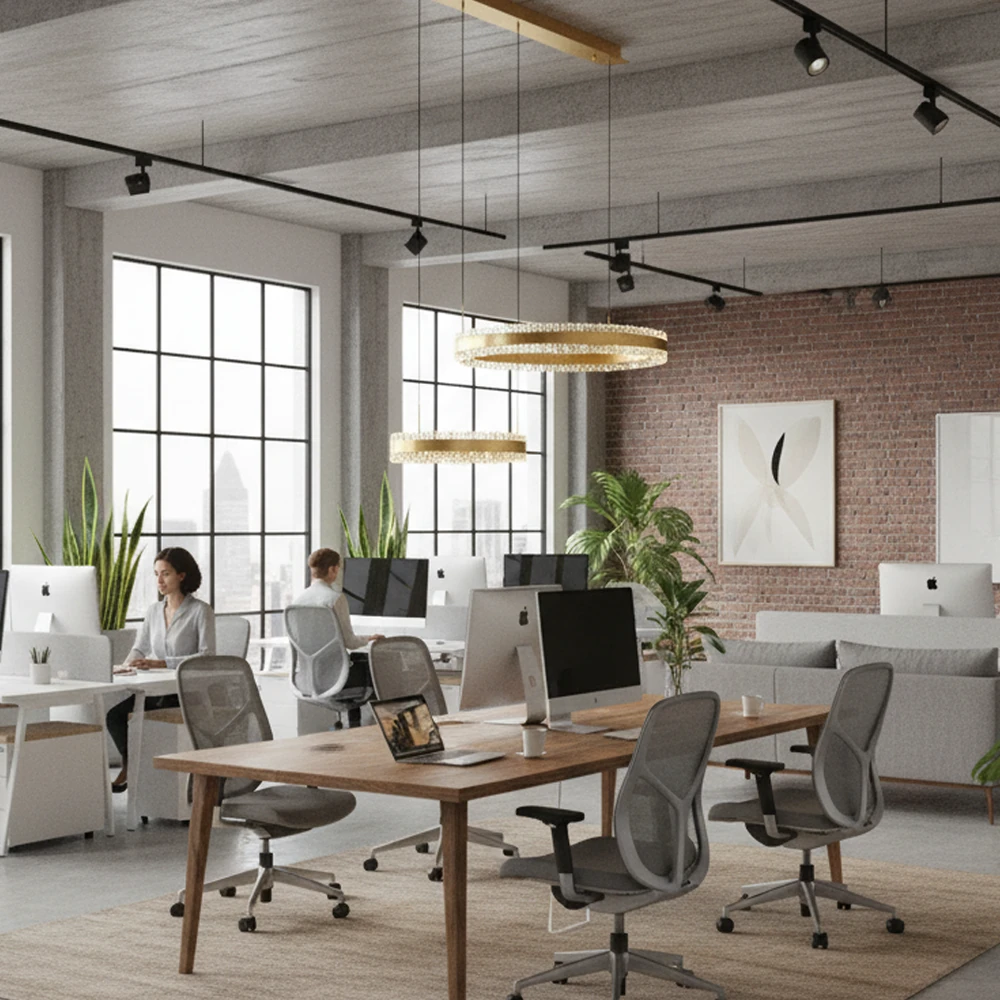 Özcan Aydınlatma 2732-2A 2'Lı Yuvarlak Led Avize