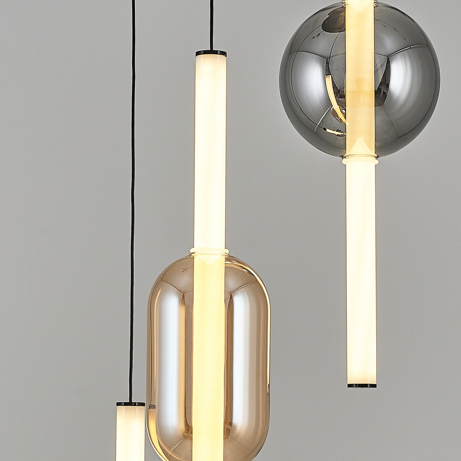 Özcan Aydınlatma 4116-3A 3'lü Dekoraif Led Avize