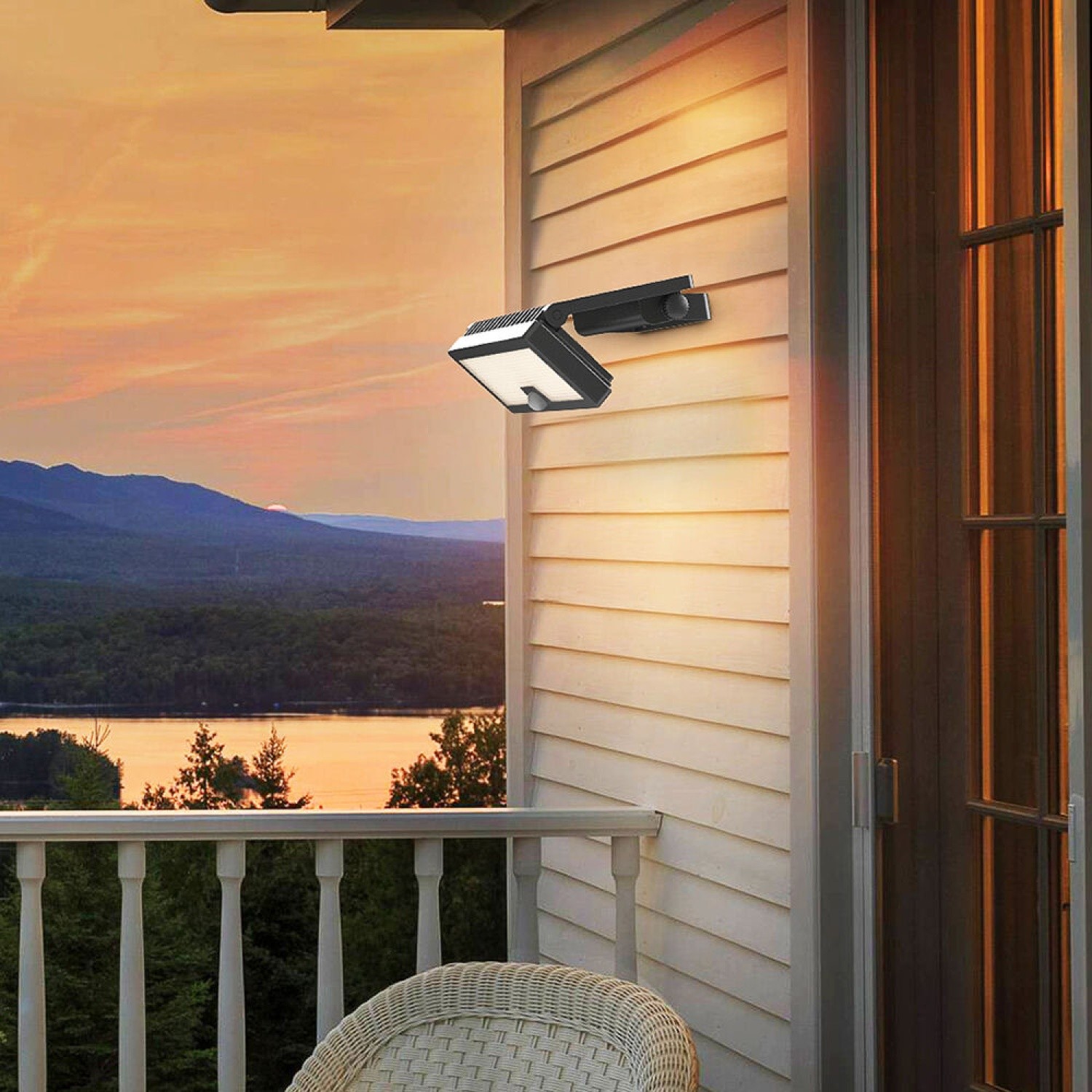 Braytron Solaris 10W Sensörlü Solar Led Duvar Aplik 3 Renk