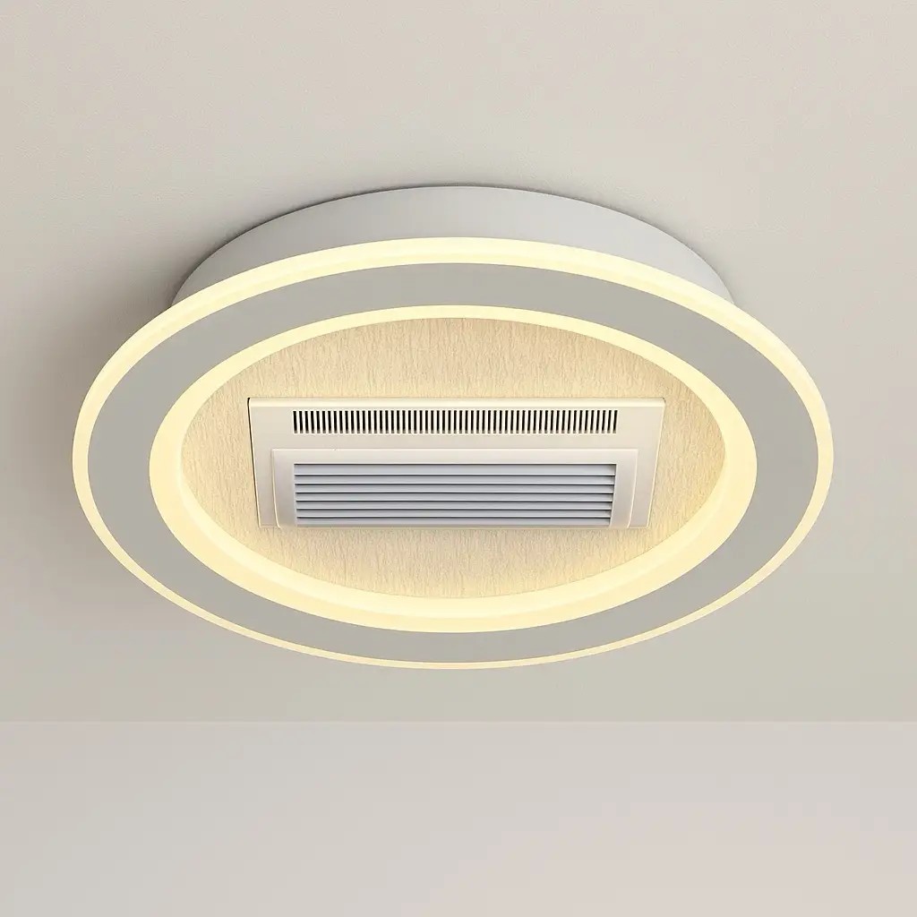 Özcan Aydınlatma 1412-1 Yuvarlak Fanlı Led Plafonyer 3 Renk