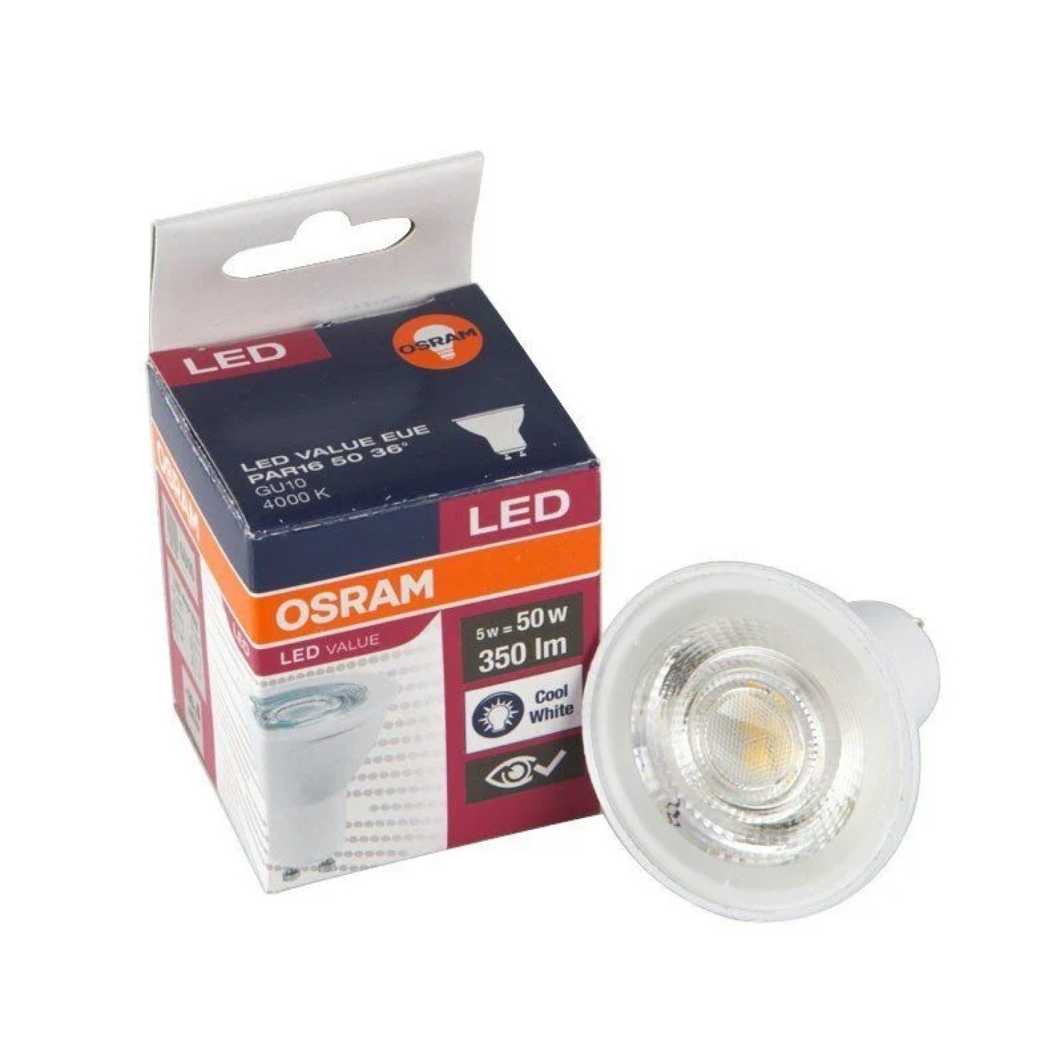 Osram 5W GU10 MR16 3000K Led Ampül