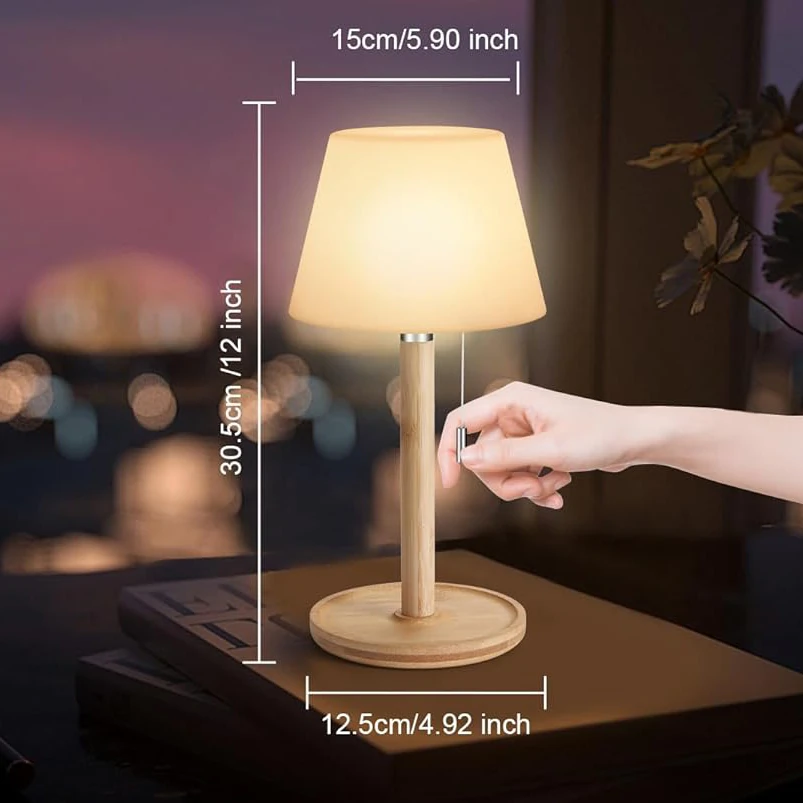 Modesco Broome Switch Kademeli Led Masa Lambası