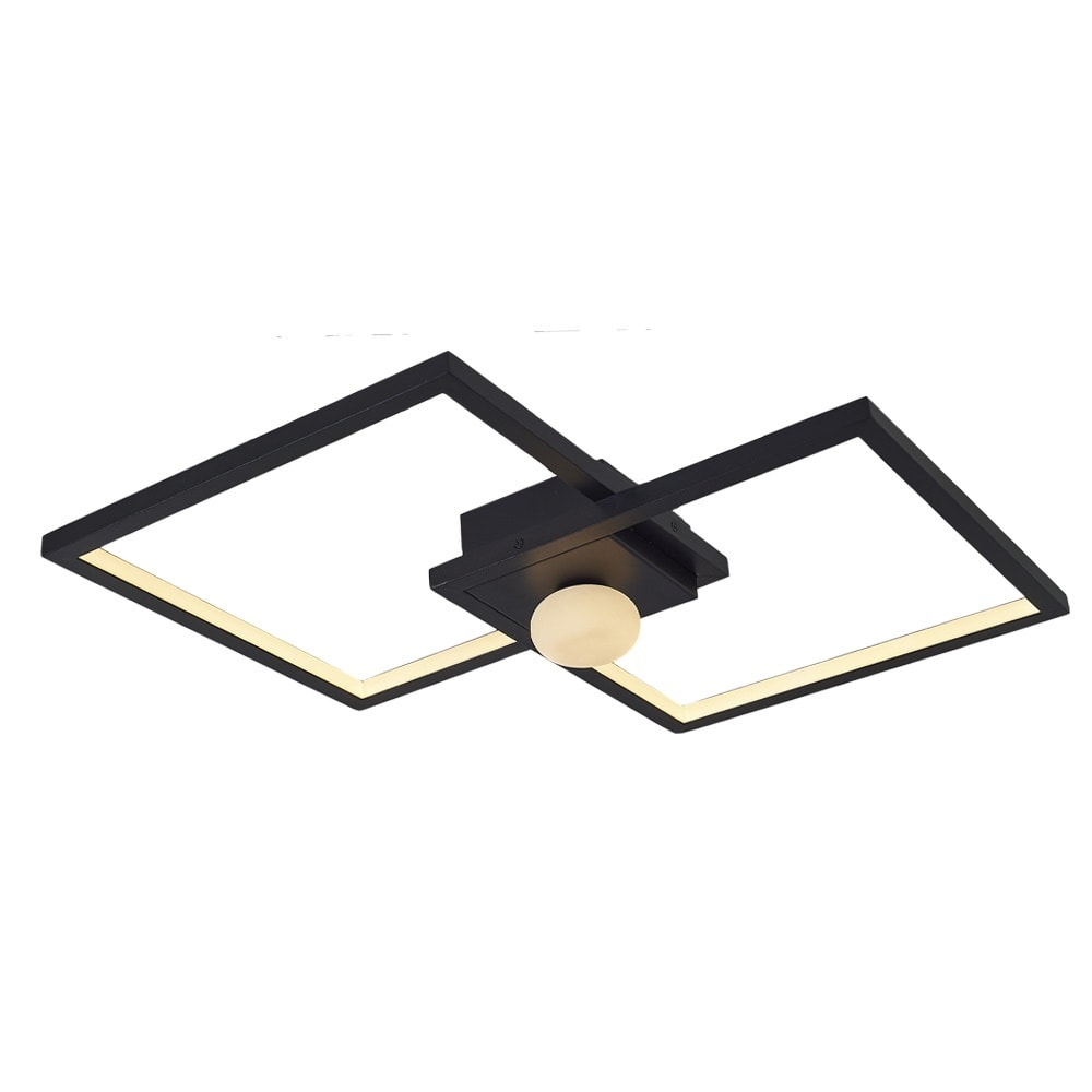 Özcan Aydınlatma 4157-5 Dekoratif Led Plafonyer - Siyah