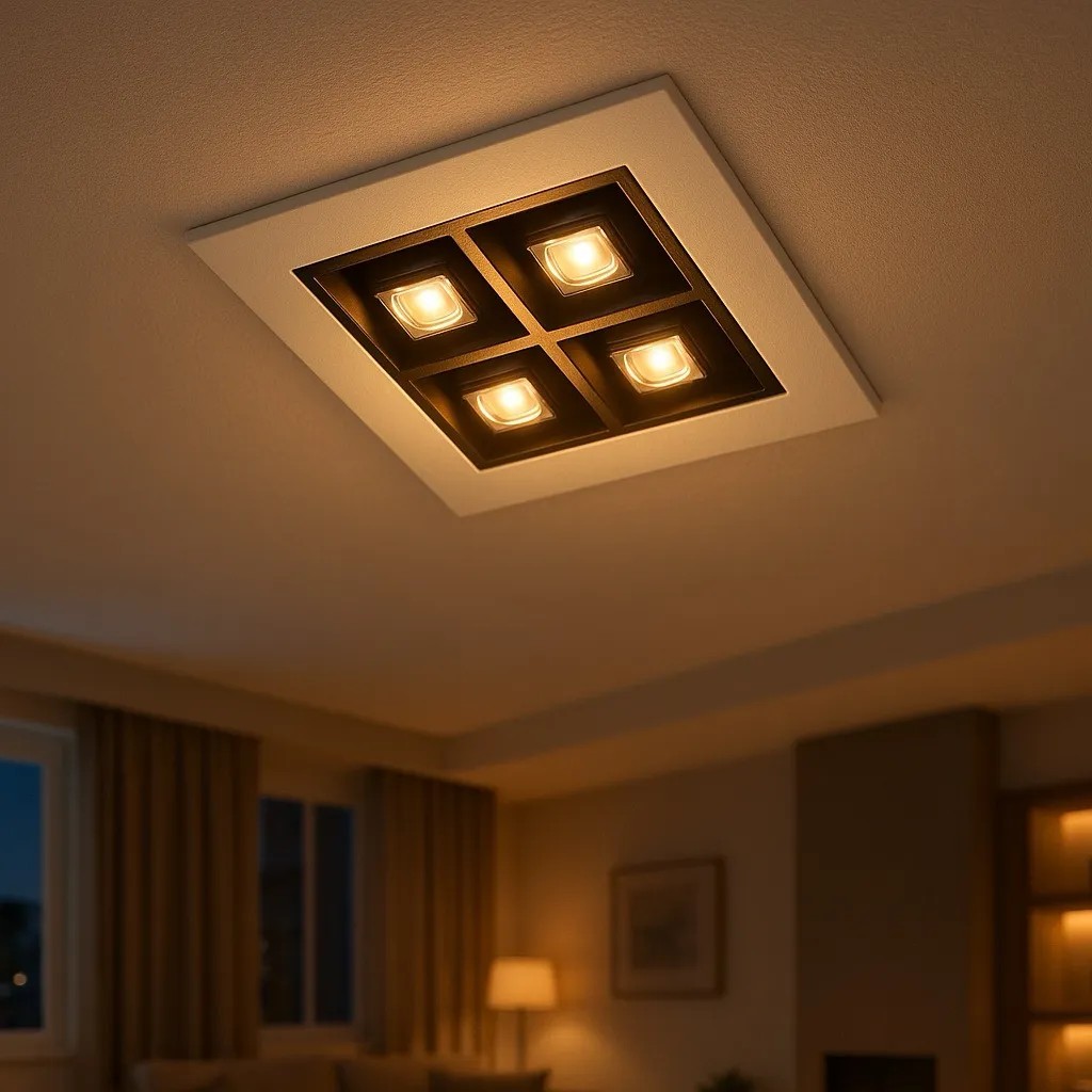 Modesco Aden Kare Sıva Altı Led Spot