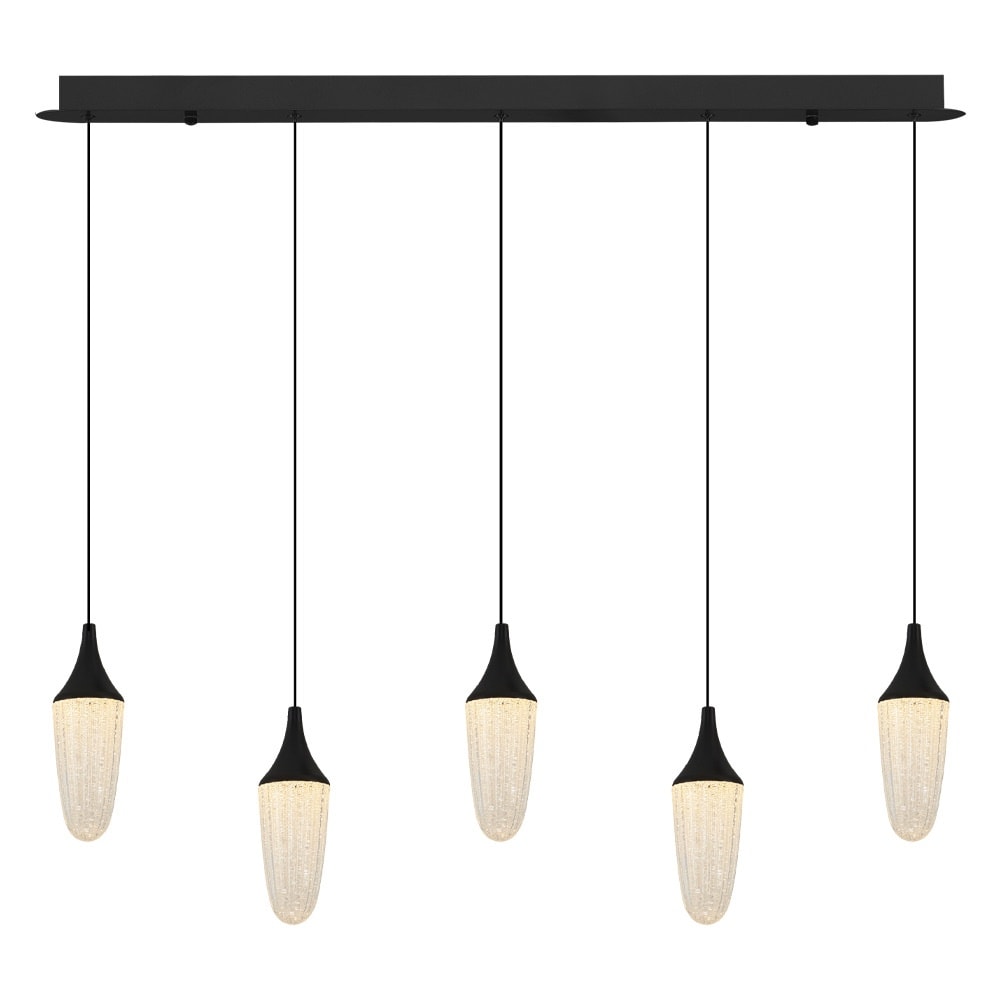 Özcan Aydınlatma 4038-5AS 5'li Sıralı Dekoratif Led Avize