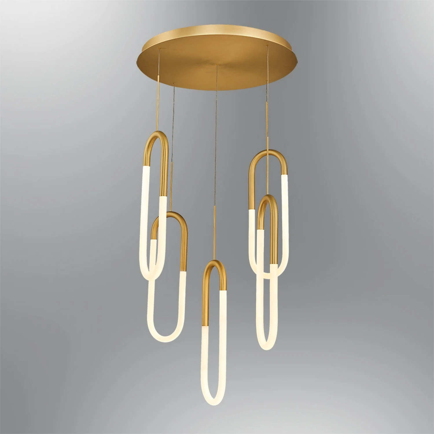 Özcan Aydınlatma 5710-5A 5'li Modern Led Sarkıt Avize