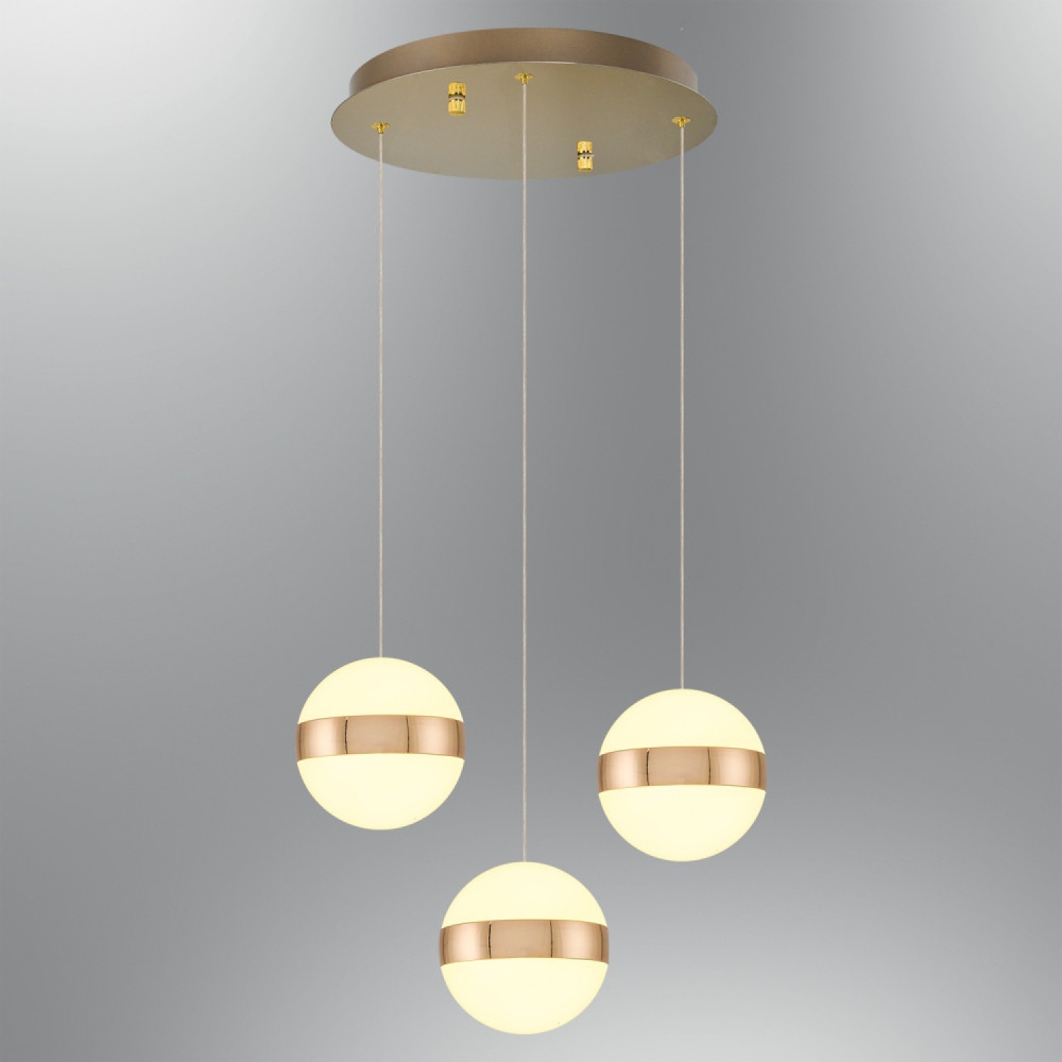 Özcan Aydınlatma 2820-3A 3'lü Dekoratif Led Avize