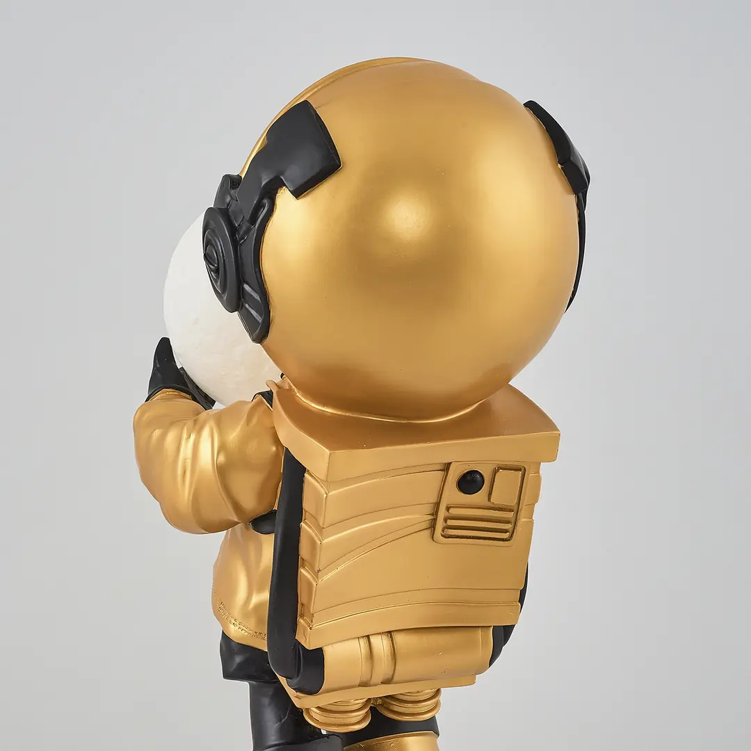 Özcan Aydınlatma 2050-4 Astronot Heykel 72 cm | Aksesuarlar | Krom