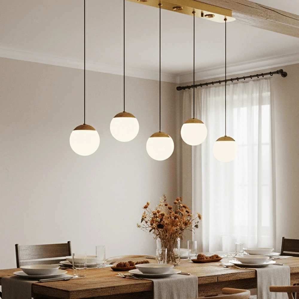 Özcan Aydınlatma 5'Li Sıralı Filime Led Avize 4130-5AS