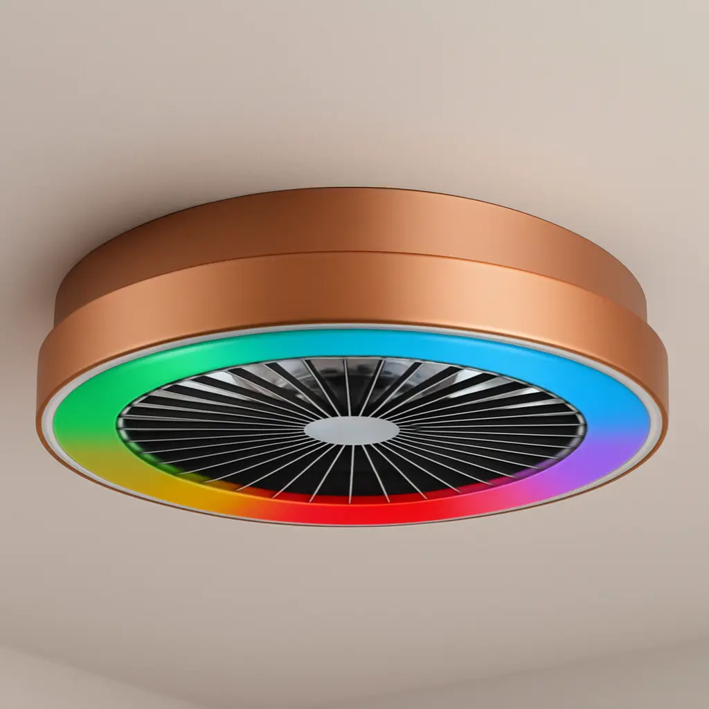 Brilliant Slimline Vantilatörlü Led Armatür RGB Kumadanlı