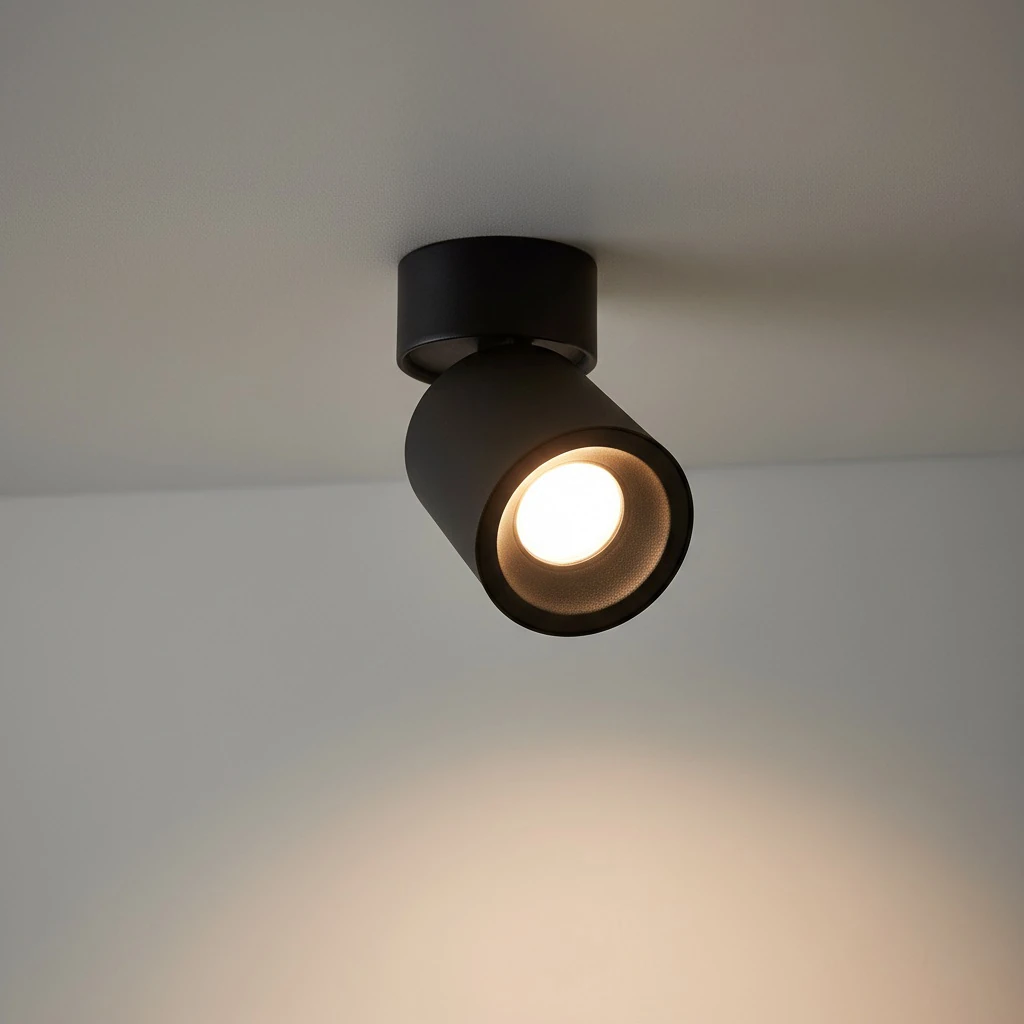 Modesco Papeete Yuvarlak Sıva Üstü Hareketli Spot