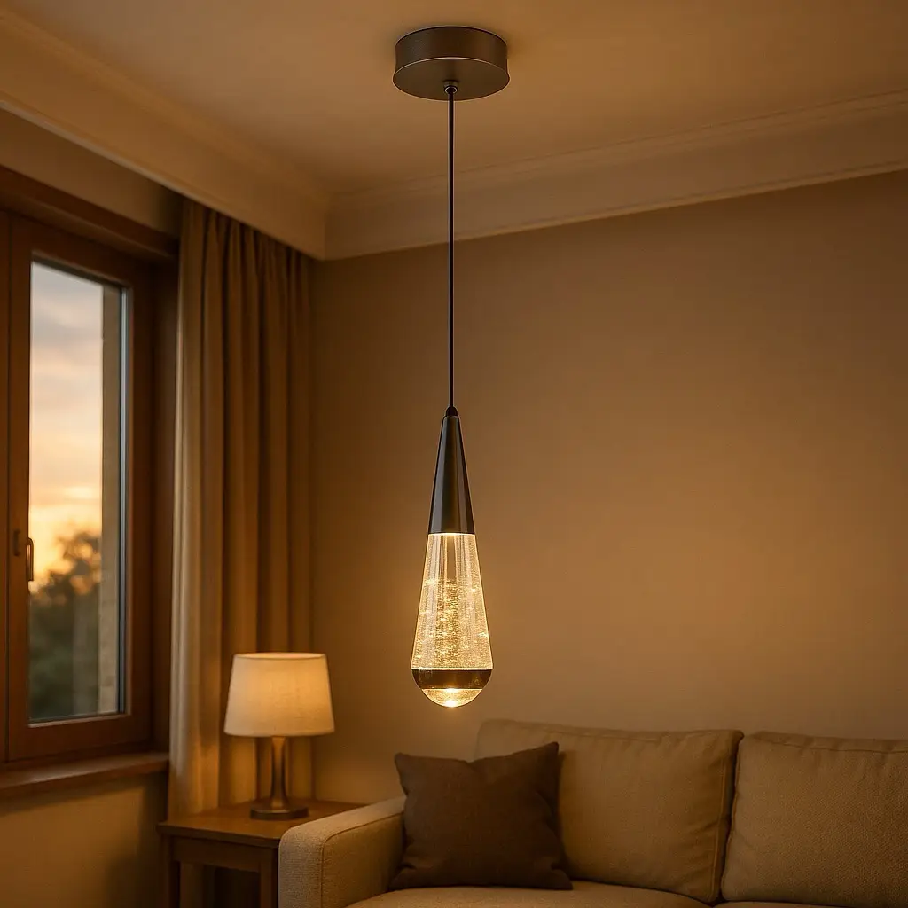 Özcan Aydınlatma 2791-1A Tekli Dekoratif Led Sarkıt Avize