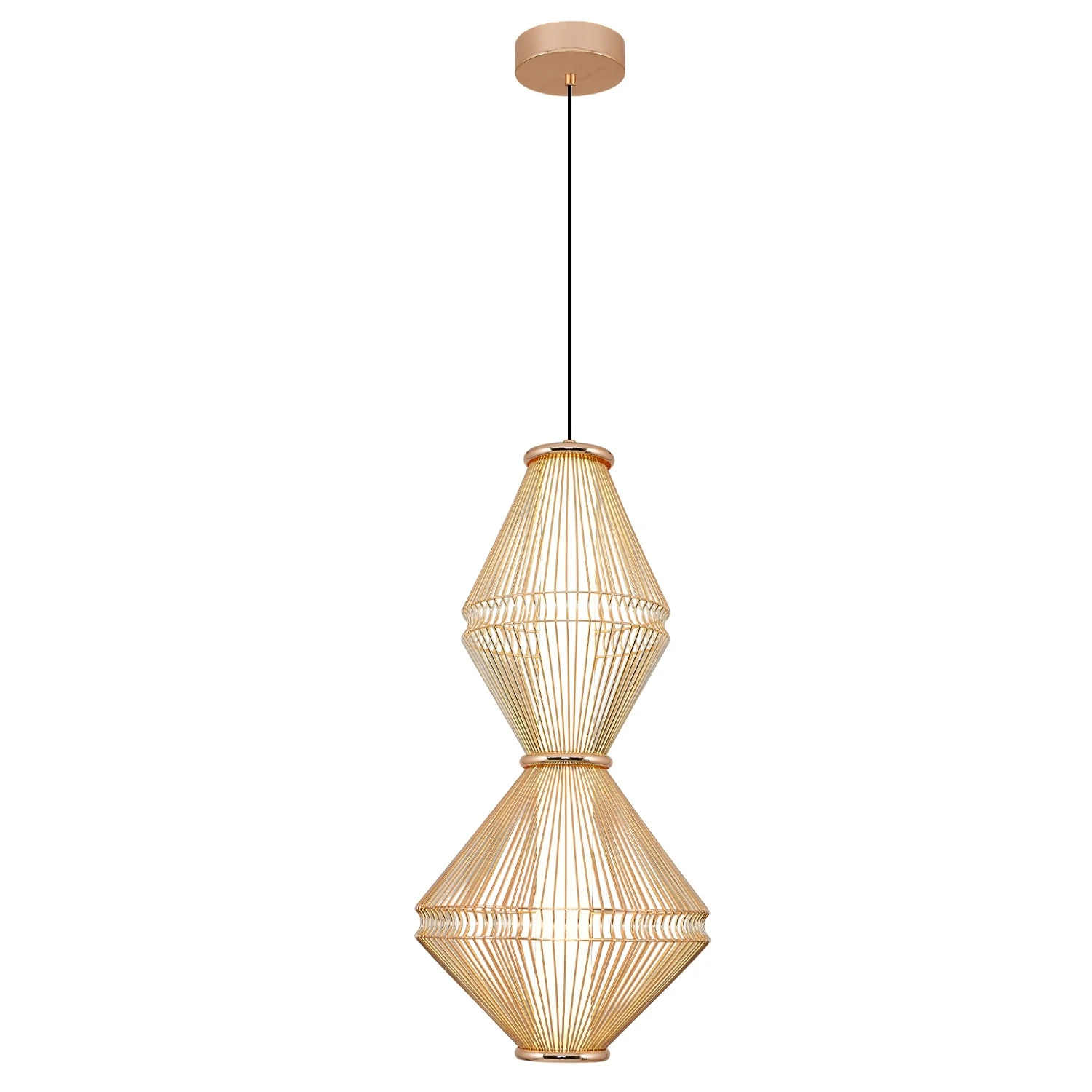 Özcan Aydınlatma Trian Medium Dekoratif Led Kafesli Sarkıt